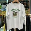 90s G0RE-TEX FABRICS PROMO RARE WASHED WHITE T-SHIRT